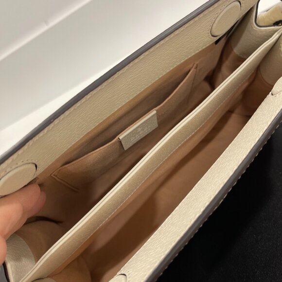 Gucci Ophidia Chain Shoulder Bag Flora GG Coated Canvas Small (160878) - Picture 6 of 8